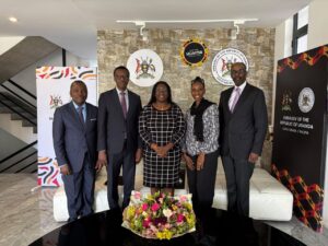 Amb Rutega pays courtesy call on Mission